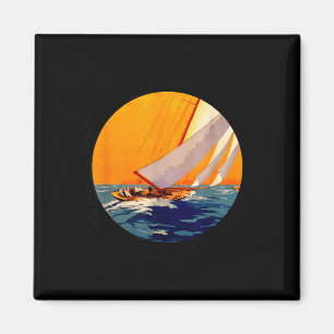 You Don't Stop Sailing When You Get Old Funny Old  Magnet