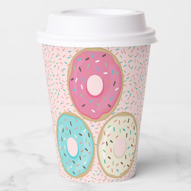 You Donut Want to Miss Baby Shower Coffee Cups (Front)