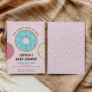 You Donut Want to Miss Baby Shower Invitation