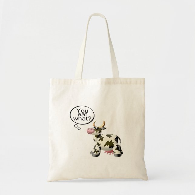 You Eat What Tote Bag (Front)