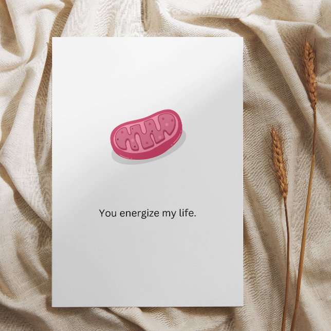 You energize my life thank you card (Creator Uploaded)