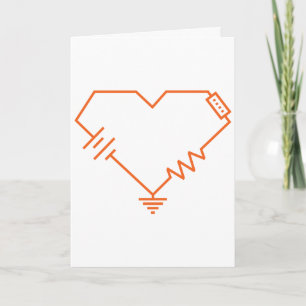 You Fry My Circuits- Nerdy Engineer Valentine Card