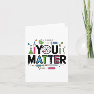 You Funny Science Design For Teachers And Educator Card