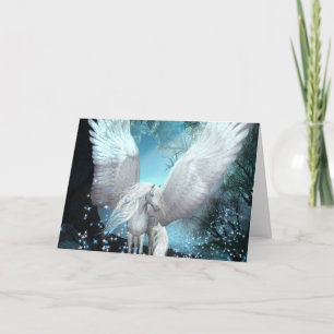 You Gave Me Wings Sparkling Pegasus Card