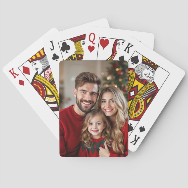 You Get 54 Photos to share with Family & Friends Poker Cards (Back)