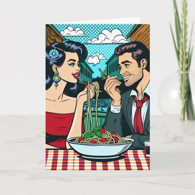 You Get Me | Romantic Pun Flirty Card (Front)