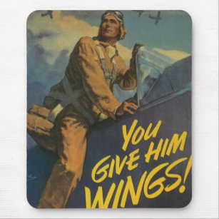 You Give Him Wings! Mouse Pad