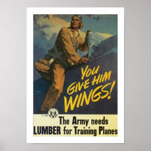 You Give Him Wings! Poster