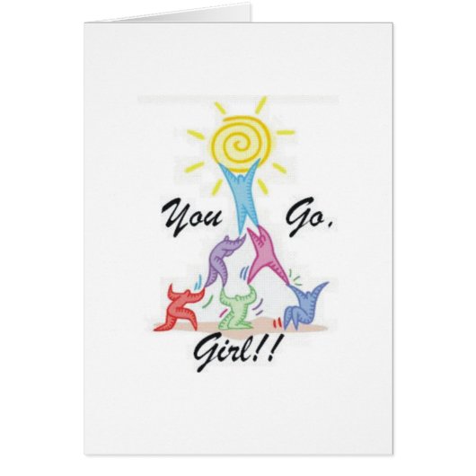 You Go Girl Cards (Front)
