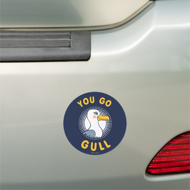 You Go Gull Car Magnet (In Situ)