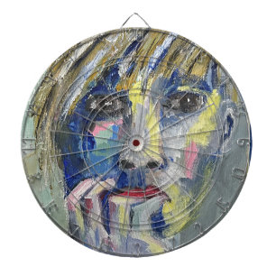"You Go'n to Hit Me?" Dart Board