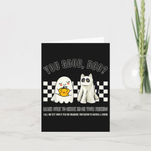 You Good Boo 988 Suicide Prevention Mental Health Card
