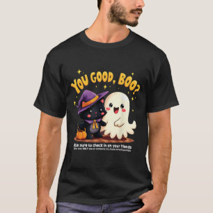 You Good, Boo_ Suicide Prevention Halloween Mental T-Shirt