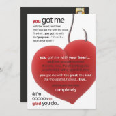 you got me... | mini-print (Front/Back)