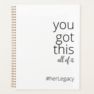 you got this. all of – Feminist Motivational Planner