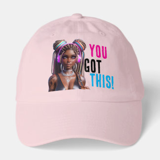 You Got This braided girl Hat