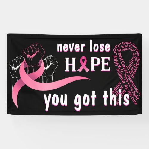 you got this breast cancer survivor banner ideas