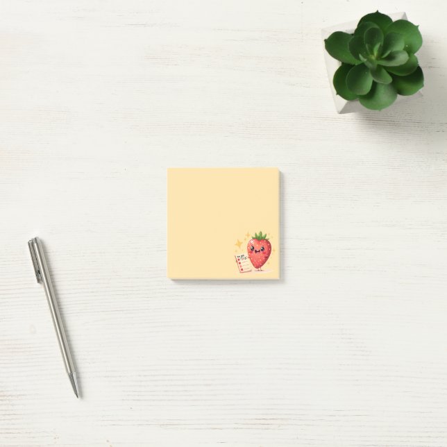 You Got This! Cheerful Strawberry Notes (Office)