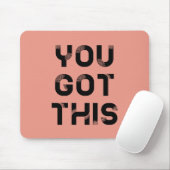 You got this customizable mousepad (With Mouse)