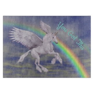 You Got This Flying Unicorn Rainbow Inspirational 