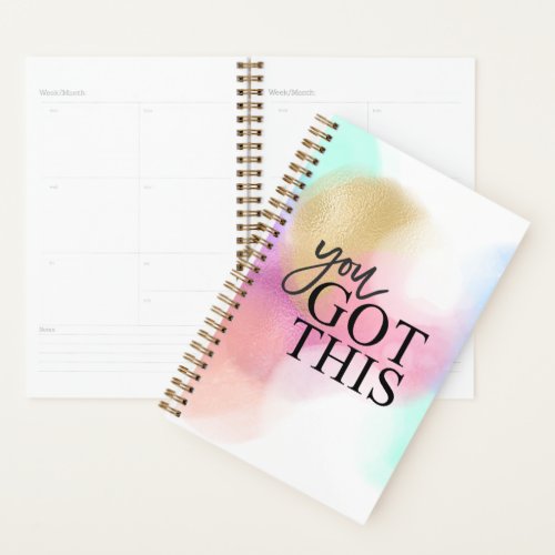 You Got This Inspirational Quote Planner