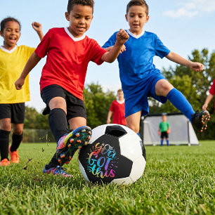 You Got this inspirational stars and colors Soccer Ball