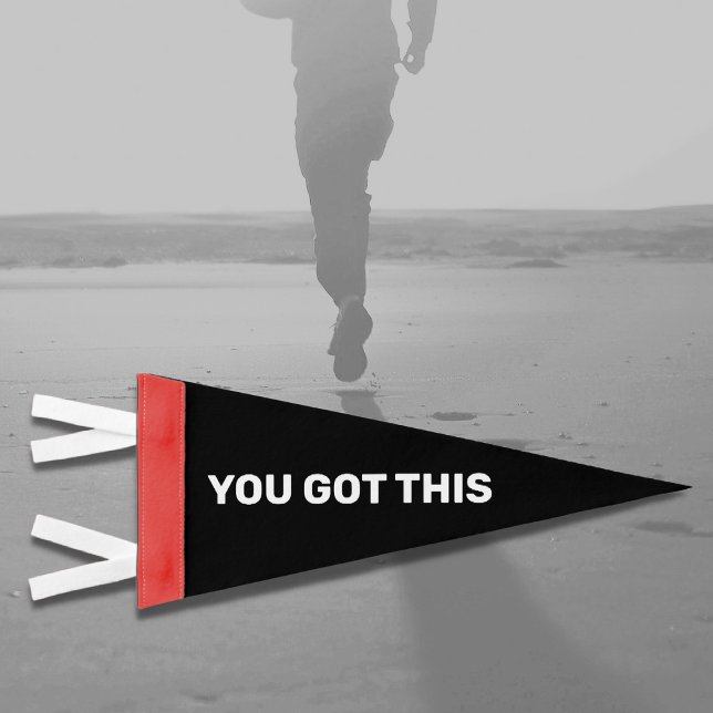 You Got This Minimalist   Pennant Flag (Creator Uploaded)