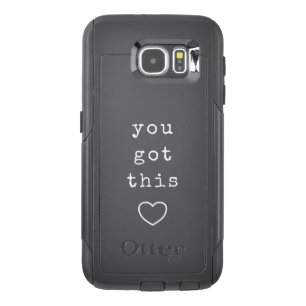 You Got This Minimalist Typewriter Custom Quote OtterBox Samsung Galaxy S6 Case