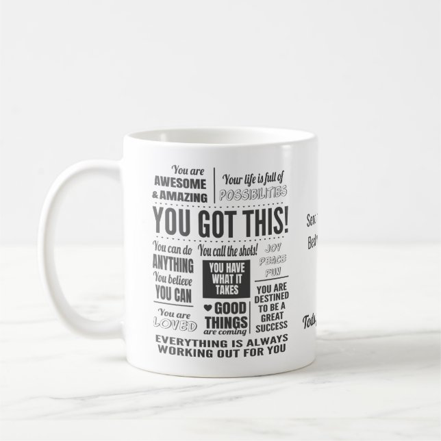 You Got This Motivational Quotes Coffee Mug (Left)