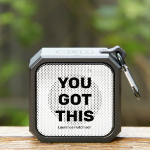 You Got This Personalized Name Text Best Compact Bluetooth Speaker