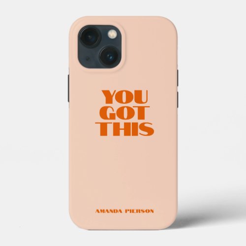 You got This Pink Red Typography Case_Mate iPhone  iPhone 13 Mini Case