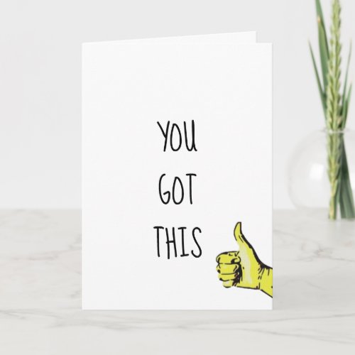 You Got This Positive Card