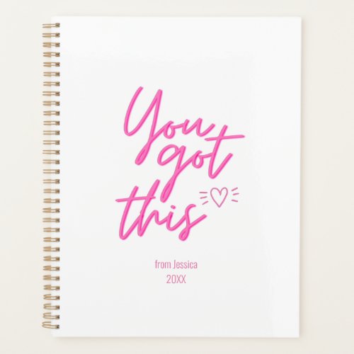 You got this _ Positive Quote Planner