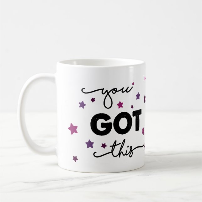 you got this - star mug (Left)