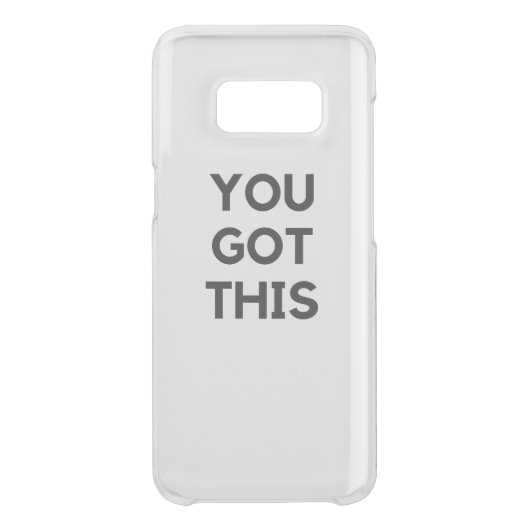 you got this uncommon samsung galaxy case (Back)