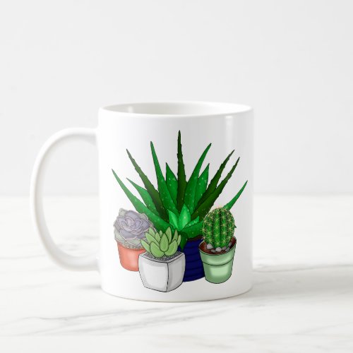 You Had Me At Aloe  Funny Plant Pun Coffee Mug