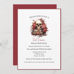 You had me at Dark Romance, Book Club Invitation