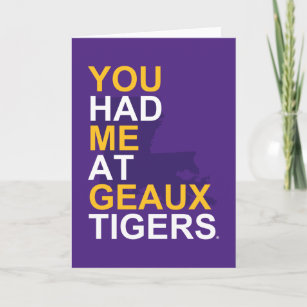 You Had Me At Geaux Tigers Holiday Card