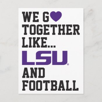 You Had Me At Geaux Tigers Postcard by lsutigers at Zazzle