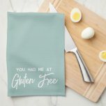 You Had Me At Gluten Free Kitchen Towel<br><div class="desc">Gluten free? Spread the word with this fun kitchen towel!</div>