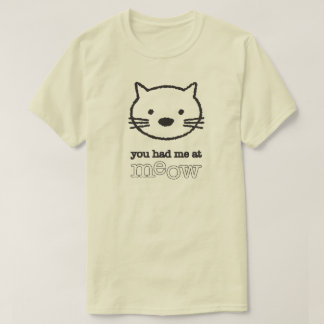 You Had Me At Meow Men's Basic Tee