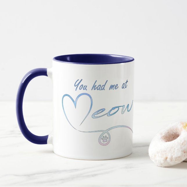 You had me at meow - Sales benefit PACR Mug (With Donut)