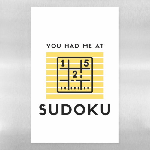 You had me at sudoku magnetic dry erase sheet