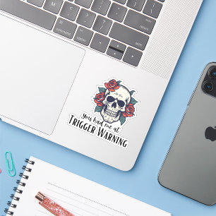 You Had Me At Trigger Warning, Smut Bad Book Club Sticker