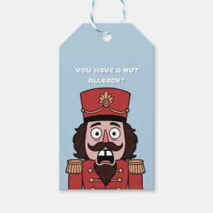 You Have a nut Allergy? Christmas Gift Tags