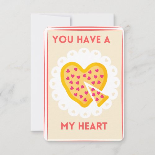 You Have A Pizza My Heart Funny Valentines Day 