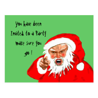 Naughty Party Postcards | Zazzle