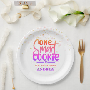 You Have Got It One Smart Cookie Graduation Party Paper Plates