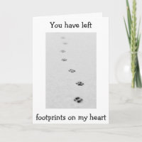 YOU HAVE LEFT FOOTPRINTS ON MY HEART-PERFECT LOVE