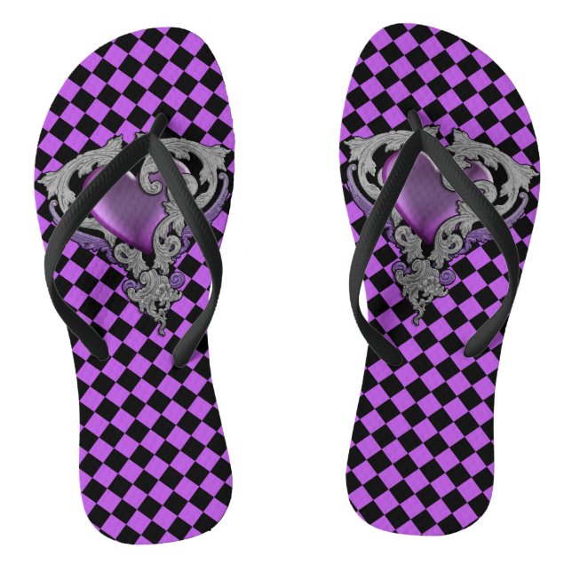 You Have My Heart Flip Flops (Footbed)